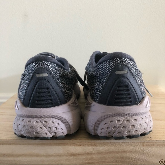 Brooks Adrenaline GTS 21 Lavender Purple Knit Running Athletic Shoes 6.5 - Picture 4 of 10